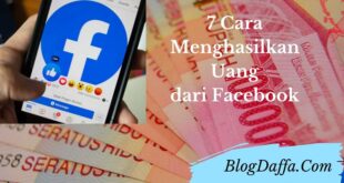 Cara Mendapatkan Uang Dari Facebook