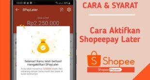 Cara Mendapat Shopee Paylater