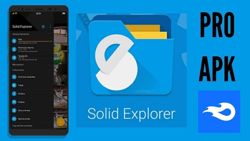 Menggunakan Aplikasi Solid Explorer