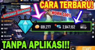 Cara Mendapatkan Diamond Free Fire