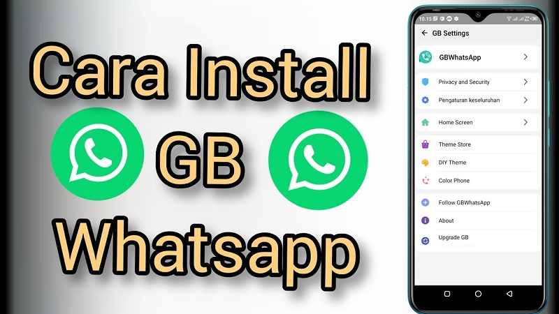 Cara Instal GB WhatsApp