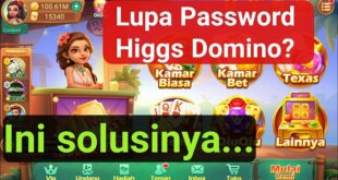 Lupa Password Higgs Domino & Cara Ganti Kata Sandi Domino