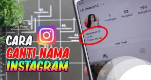 Cara Ganti Nama Pengguna di Aplikasi Instagram