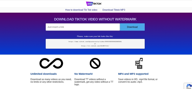 SssTikTok : Web Download Video Tanpa Watermark di Online