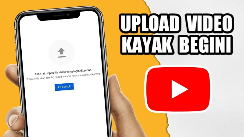 2 Cara Upload Video ke Channel YouTube di HP Android & iOs