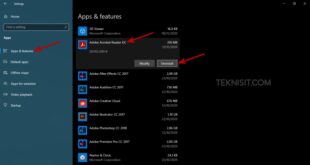 Cara Uninstal Aplikasi Di Laptop Windows 10