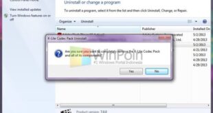 Cara Uninstal Aplikasi Di Windows 7