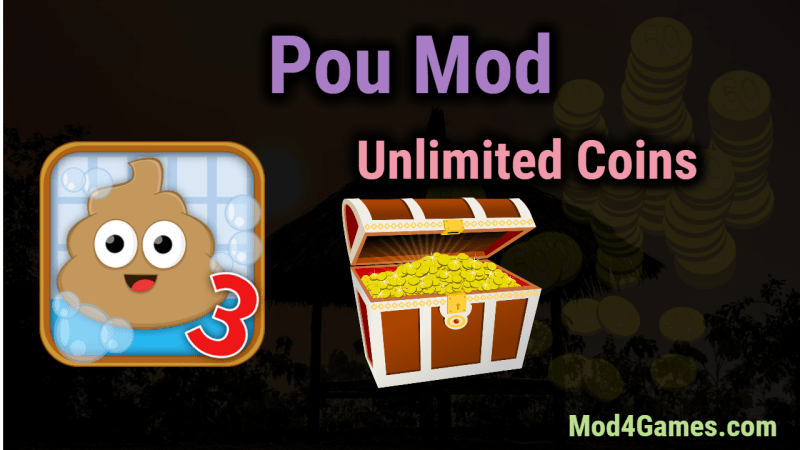 download pou mod apk unlimited money and max level 2022