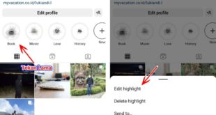 Cara Menghapus Sorotan Cerita Di Instagram