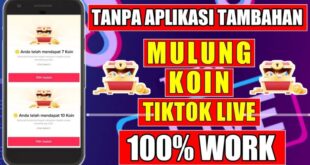 Cara Mulung Koin Di Tiktok