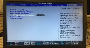 Cara Restart Laptop Lenovo