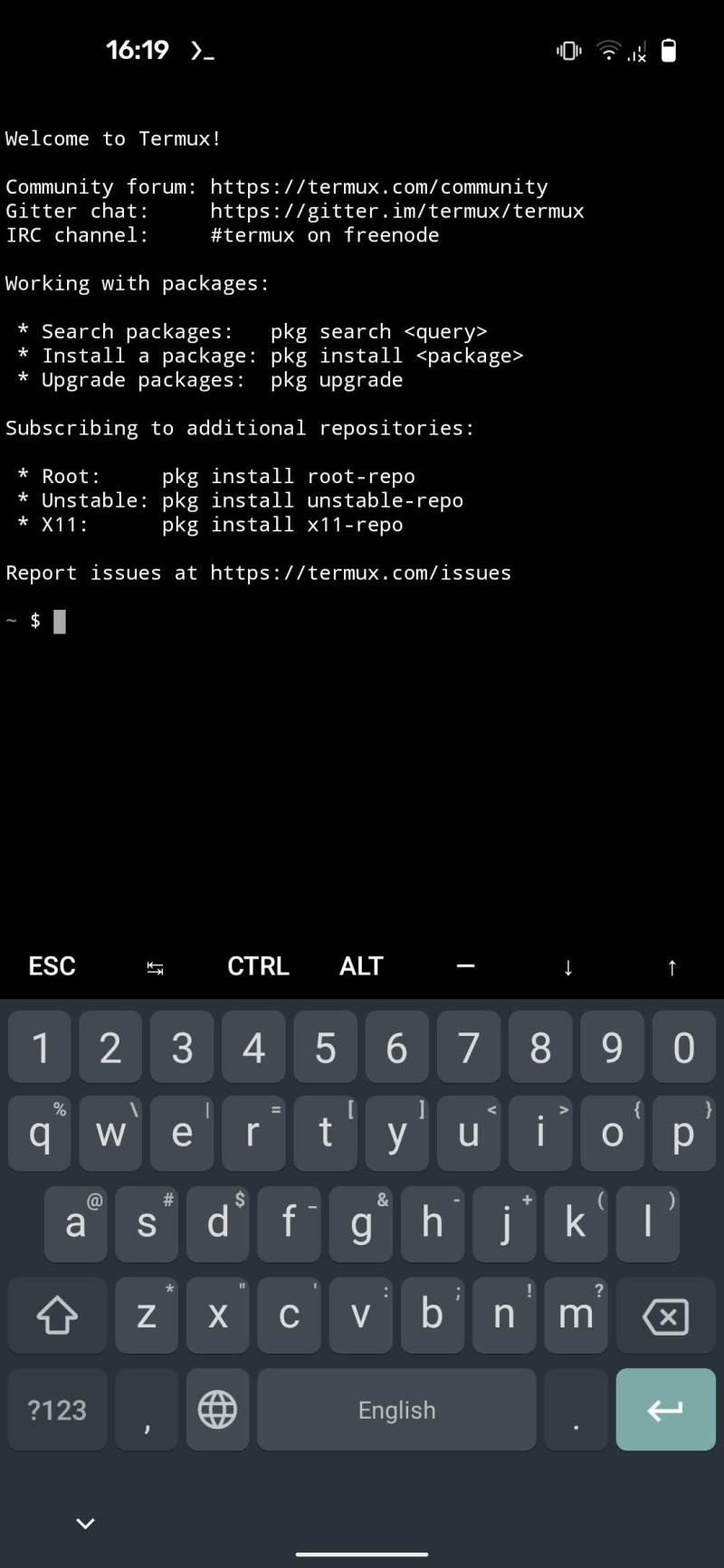 Download Apk Termux