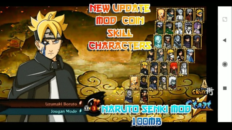 Download Naruto Senki Mod Apk Boruto