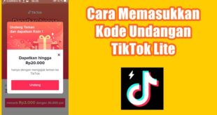 Cara Memasukkan Kode Undangan Di Tiktok