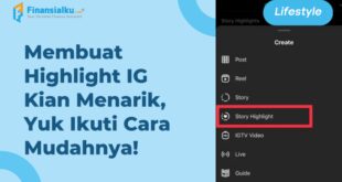 Cara Membuat Sampul Sorotan Instagram