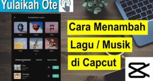 Cara Membuat Video Dengan Lagu Tanpa Aplikasi