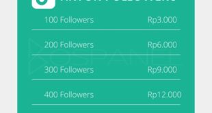 Cara Menambah Followers Tiktok 90k