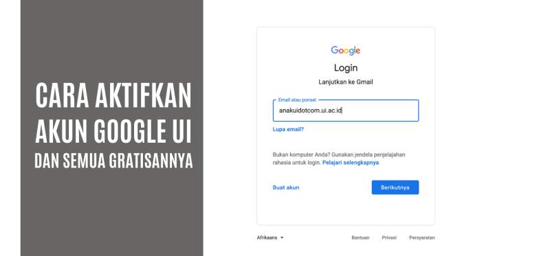 Bagaimana Sih Cara Membuat Email Baru Di Hp Dan Laptop