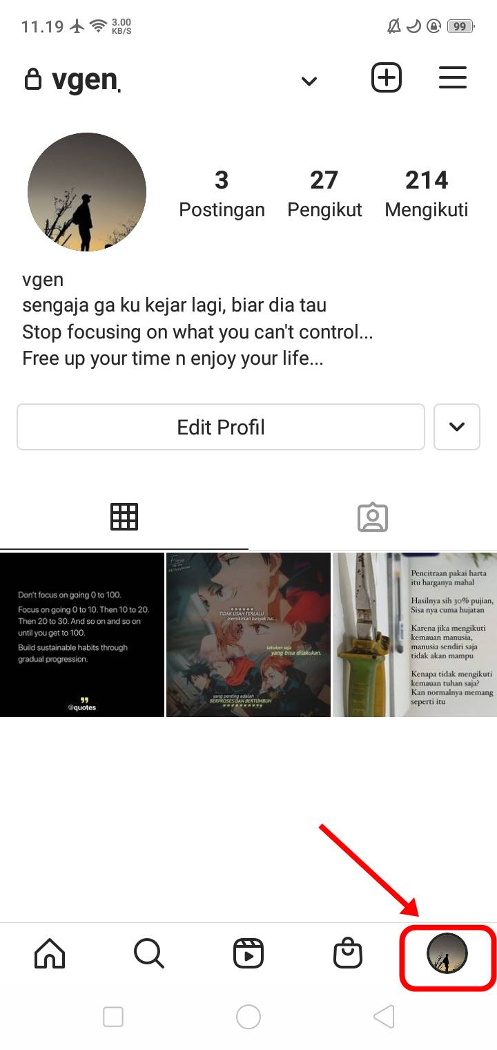 Cara Melihat Link Bio Tiktok