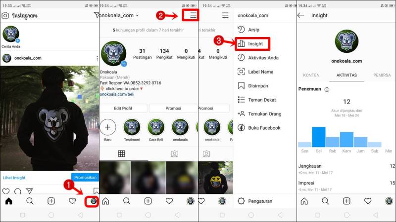 Cara Melihat Online Di Instagram