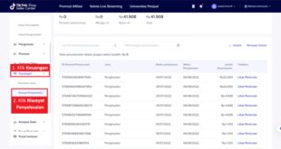 Cara Melihat Riwayat Pesanan Di Tiktok Shop