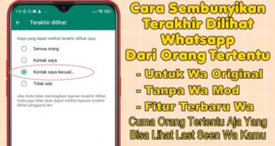 Cara Melihat Terakhir Dilihat Di Instagram