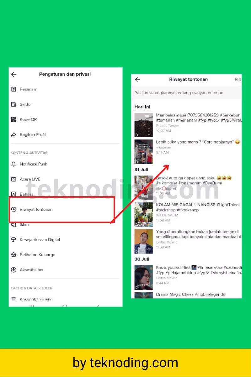 Cara Melihat Tiktok Yang Di Privasi