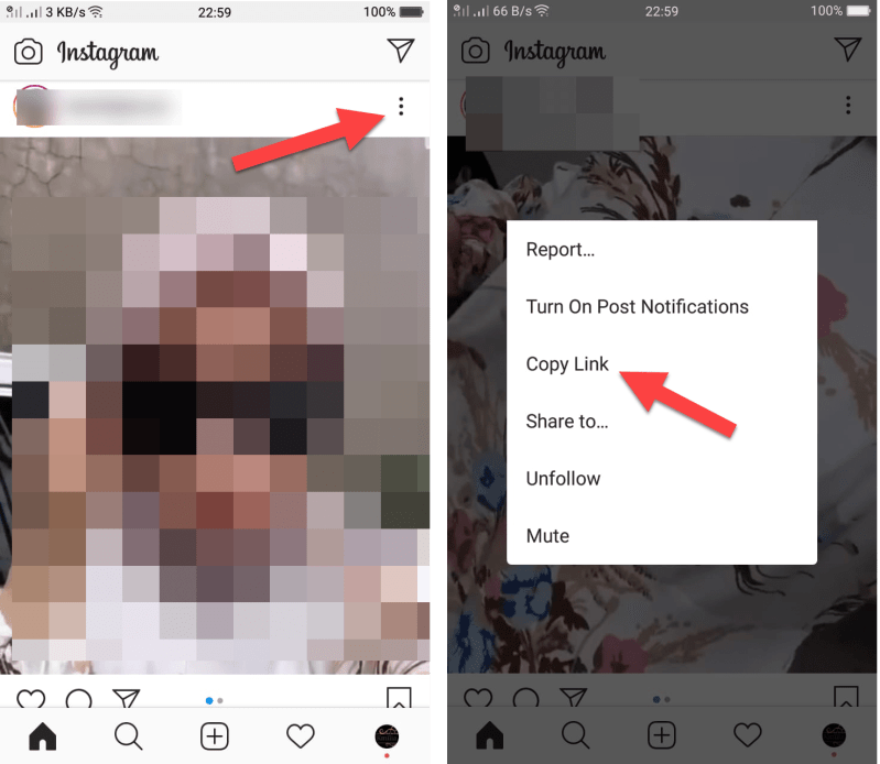 Cara Melihat Url Instagram