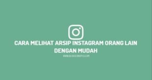 Cara Melihat Yang Kita Like Di Instagram