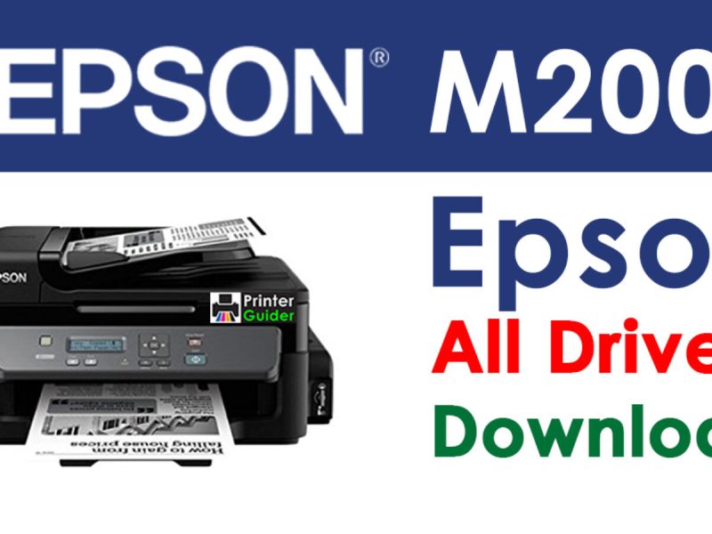 Driver Printer Epson M200 Untuk Windows Dan Mac