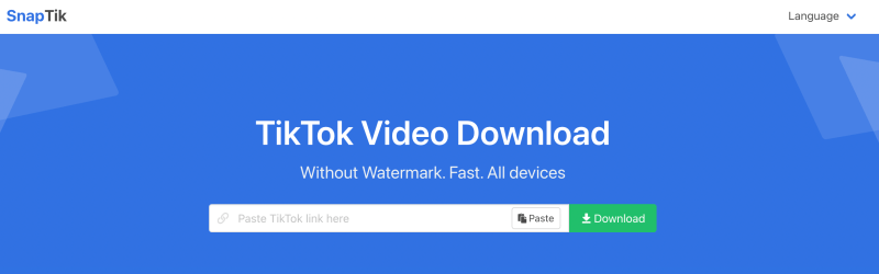 Savetik Tiktok Downloader Tanpa Watermark Full Hd Gratis