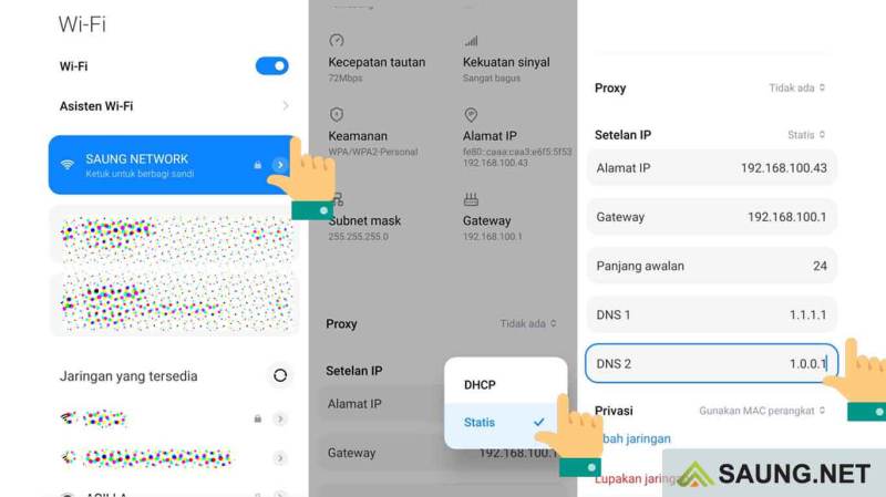 Cara Bebas Internet Positif Di Android