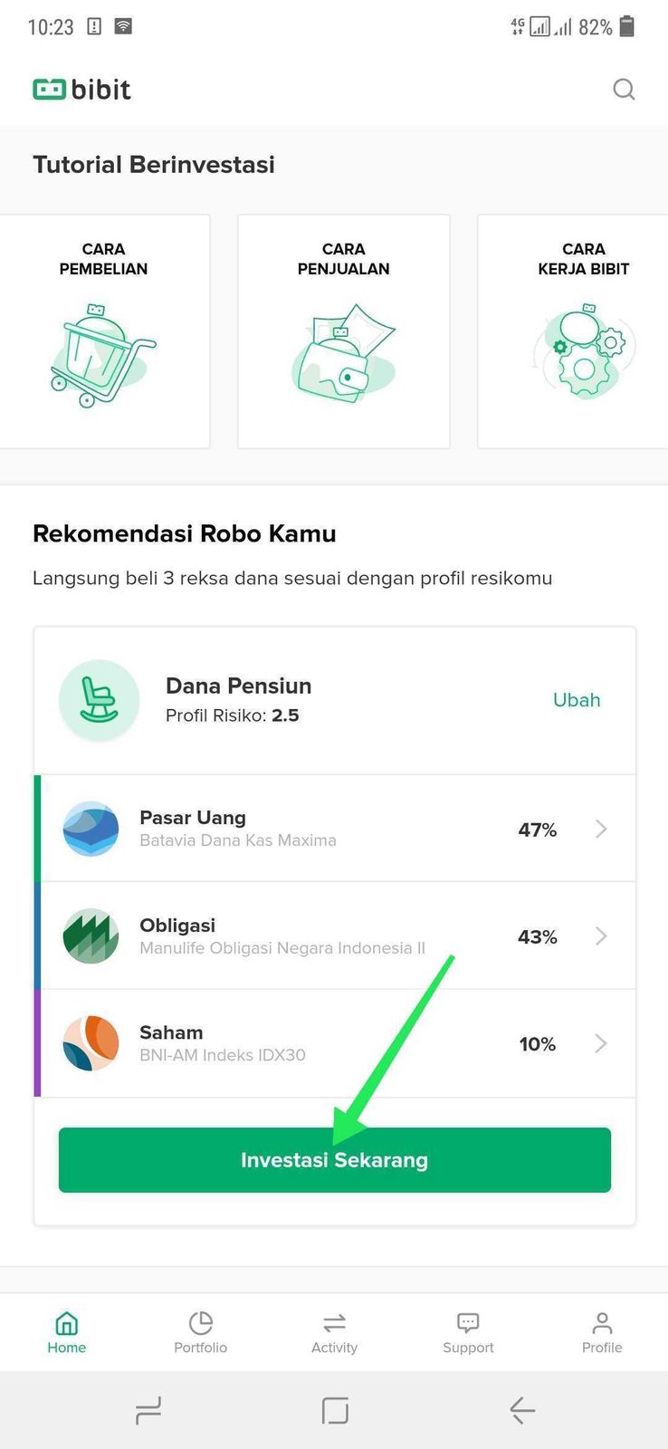 Cara Kerja Aplikasi Bibit