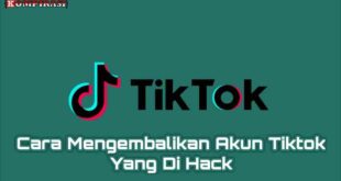 Cara Masuk Akun Tiktok Lupa Kata Sandi