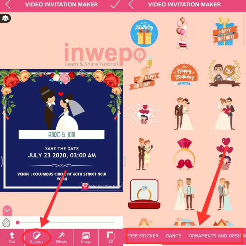 Cara Membuat Undangan Di Android