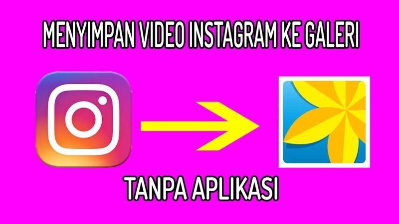 Cara Menyimpan Foto Instagram Ke Galeri