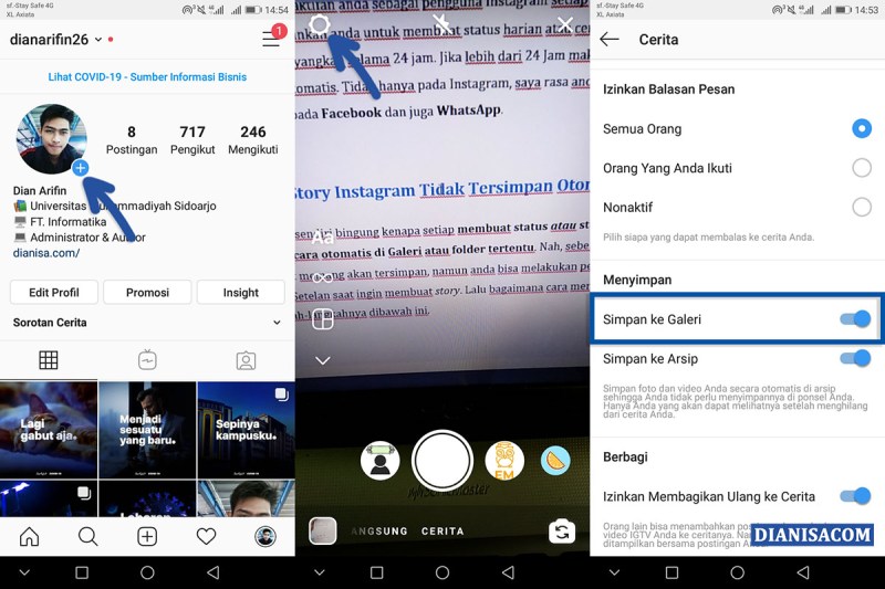 Cara Save Video Di Instagram