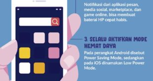 Cara Agar Baterai Android Tidak Cepat Habis