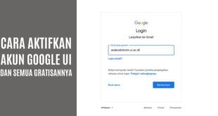 Cara Aktifasi Android Ntanpa Aklun Google