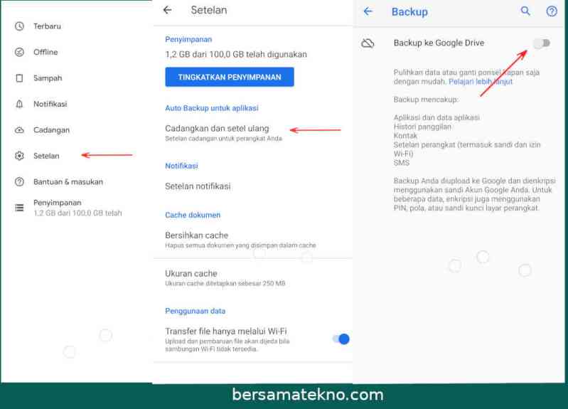 Cara Backup Data Pada Hp Android