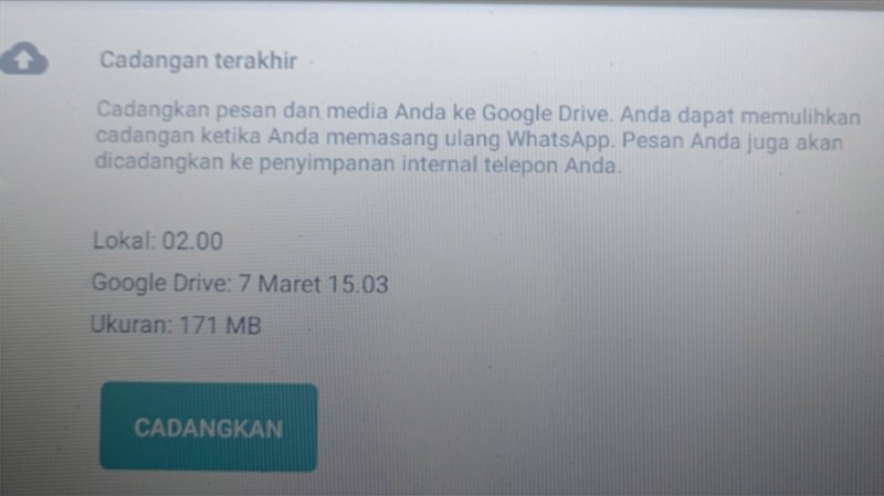 Cara Backup Folder Whatsapp Di Android