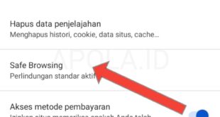 Cara Memblokir Situs Di Chrome Android