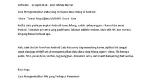 Cara Mengembalikan Log Panggilan Yang Terhapus Di Android