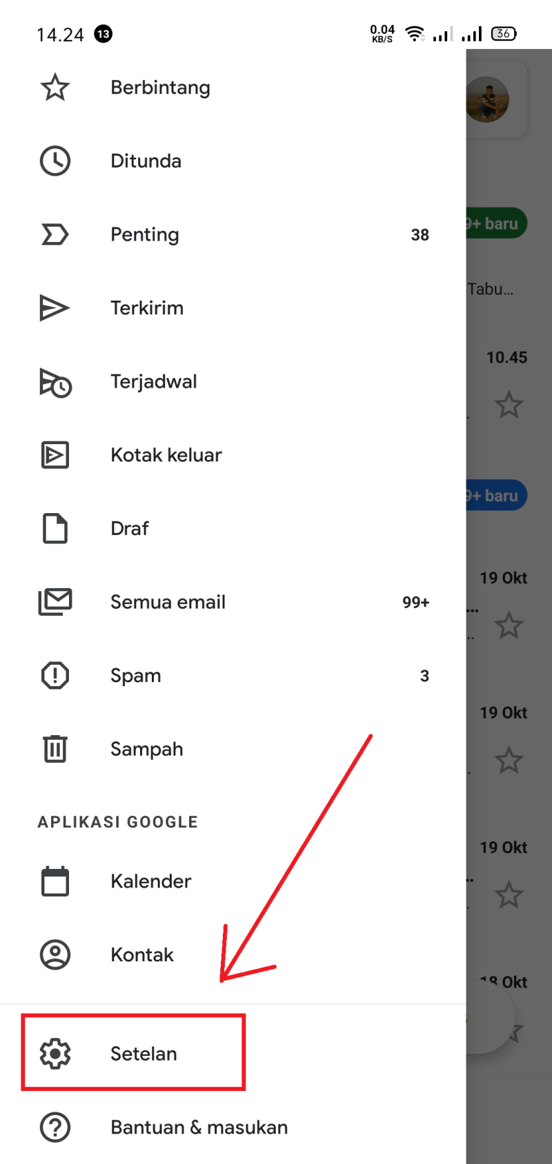 Cara Setting Email Pop3 Di Android