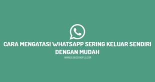 Cara Agar Media Whatsapp Tidak Tersimpan Di Android