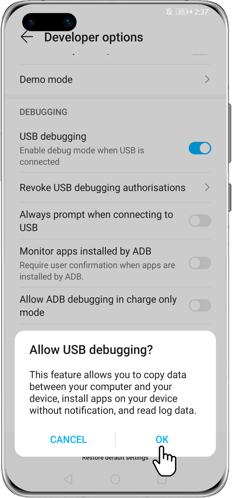 Cara Aktifkan Usb Debuging Dengan Android Commander