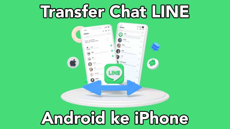 Cara Backup Chat Line Ios Ke Android