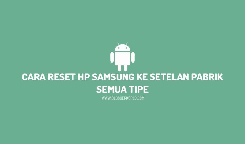 Cara Backup Kontak Android Samsung