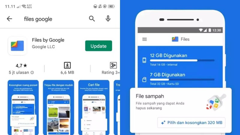 Cara Membersihkan Sisa Sampah Di Android