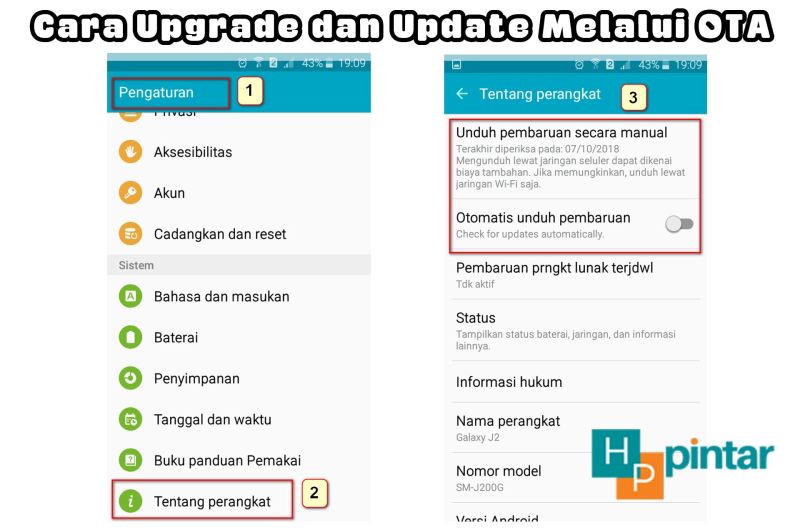 Cara Meningkatkan Versi Android